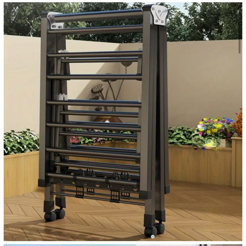 Folding Clothes Drying Rack 5 of 5