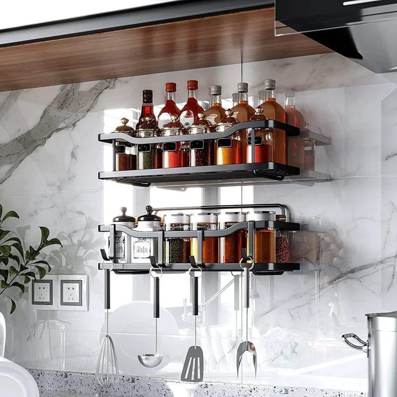 2PCS Shower Caddy Shelf | Bathroom Organizer 2 of 4