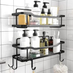2PCS Shower Caddy Shelf | Bathroom Organizer