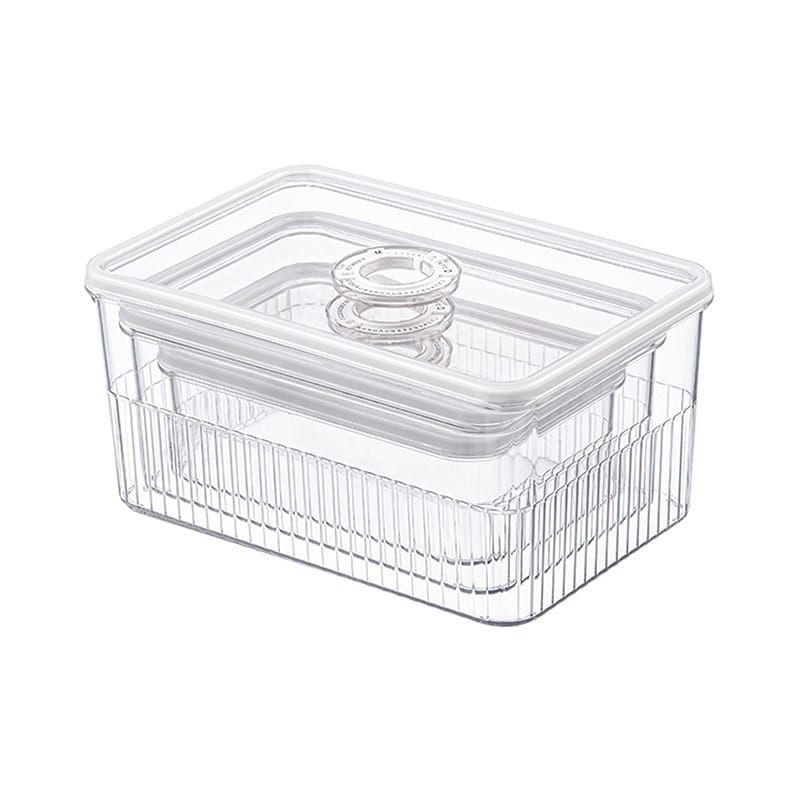 Acrylic Transparent Fridge Organizer – Set of 3 3 of 5