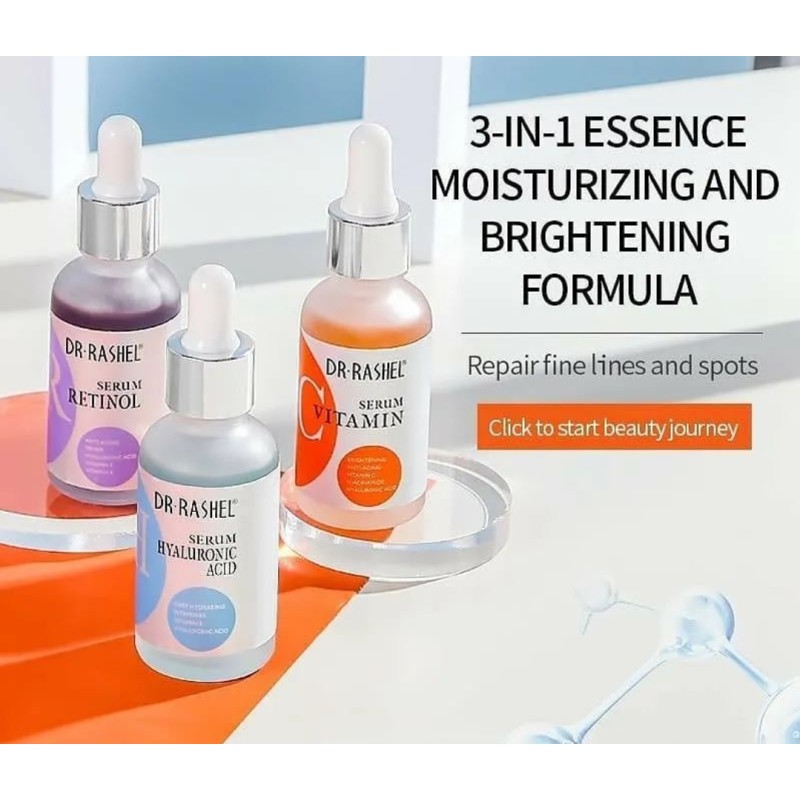 Dr Rashel 3-in-1 Essence- Moisturizing & Brightening Formula. 2 of 2