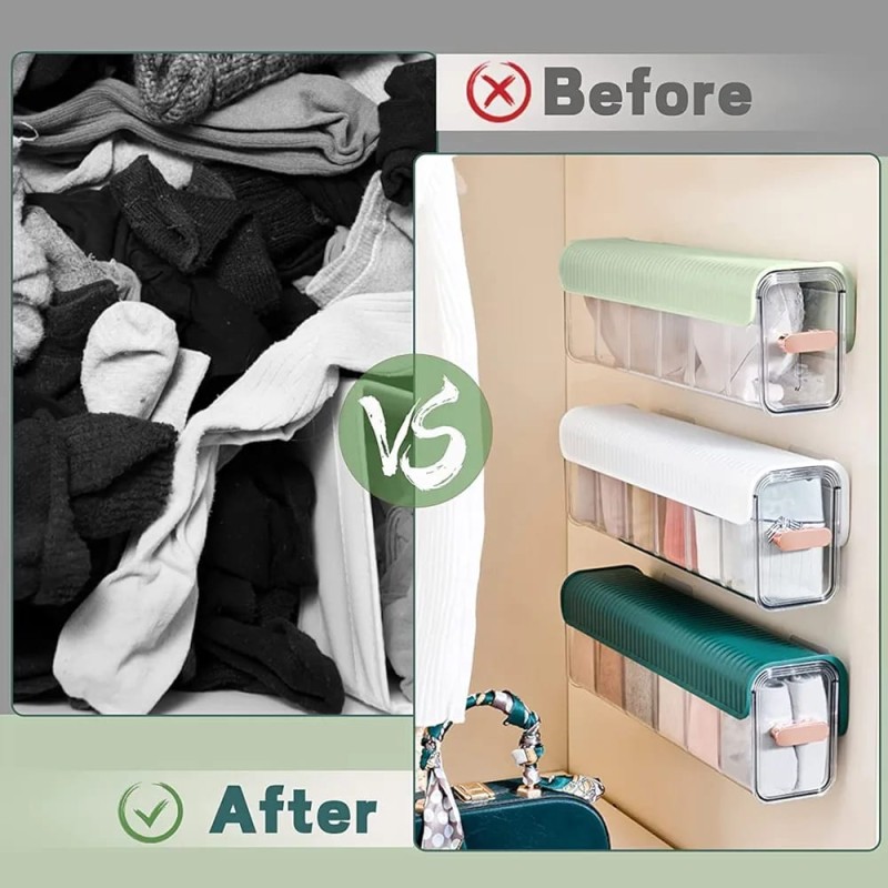 Wall Mounted Undergarment Organizer 5 of 5