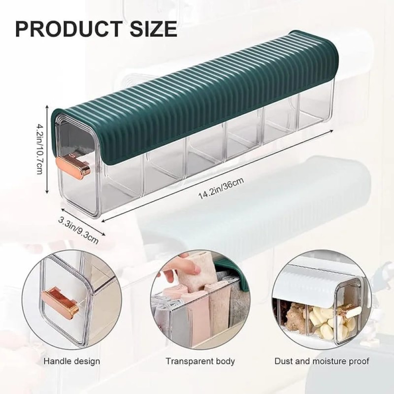 Wall Mounted Undergarment Organizer 2 of 5