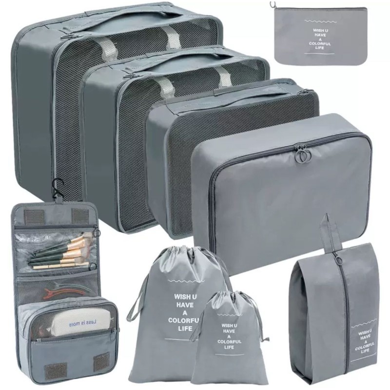 9pcs Luggage Travel Organizers 4 of 7