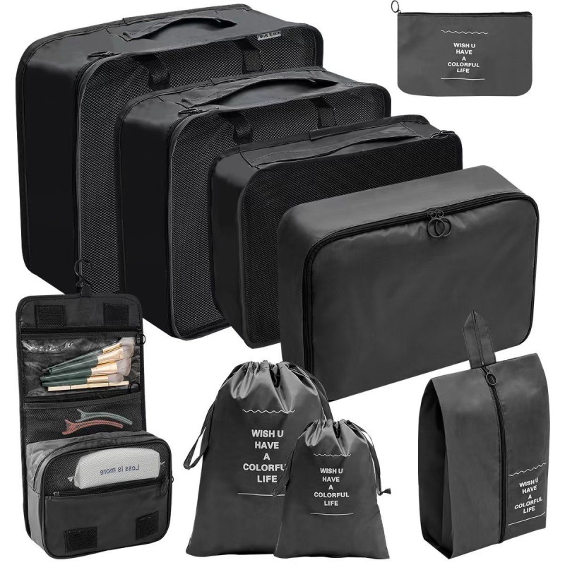 9pcs Luggage Travel Organizers 3 of 7
