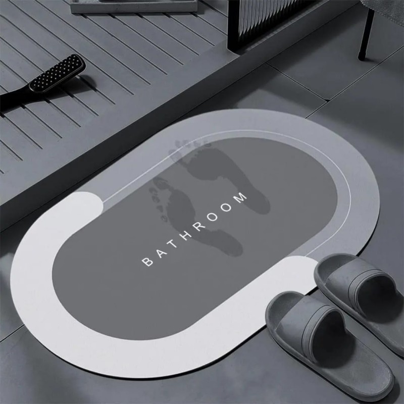 Antislip Absorbent Bathroom Mat 10 of 10