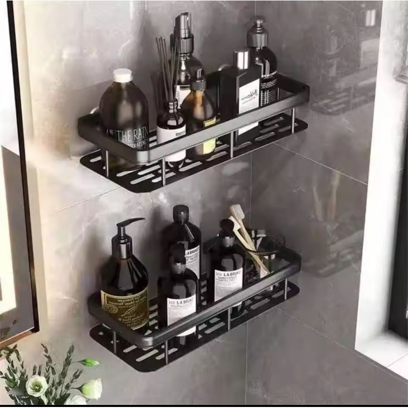 2 pcs Aluminum Alloy Rectangular Shelf 2 of 4