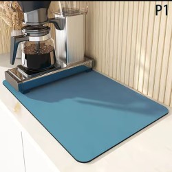 Super Absorbent Nonslip Drain Dish Drying Mat Super Absorbent Nonslip Drain Dish Drying Mat
