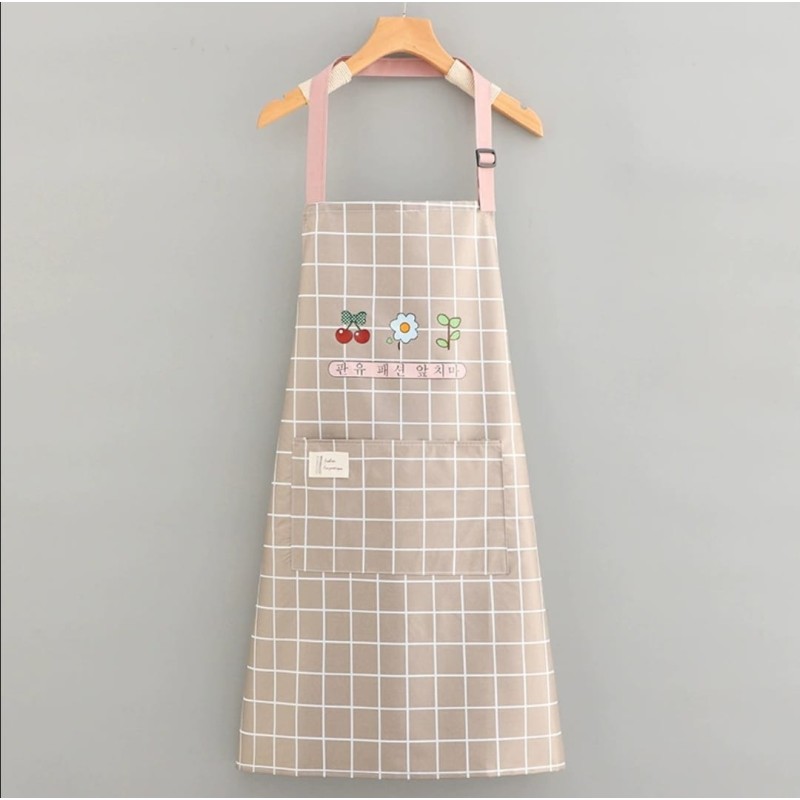 Kitchen Apron with Hand Wipe Pockets 4 of 6