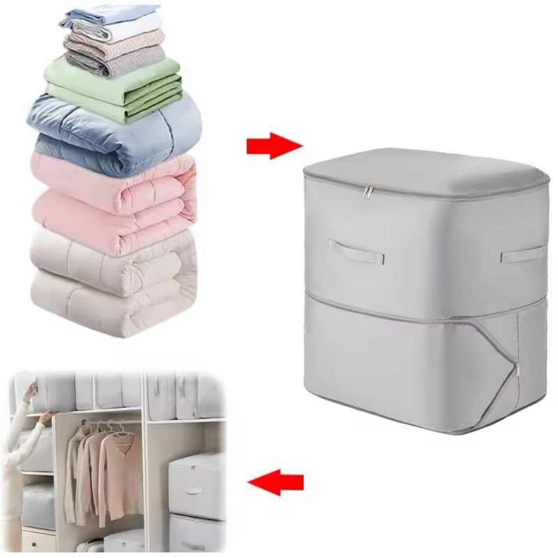 Space-Saving Self-Compression Quilt/Duvet Bag 3 of 6