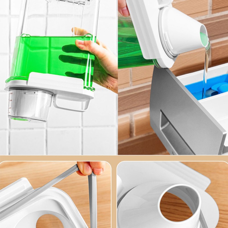Acrylic Laundry Detergent Storage Container 4 of 4