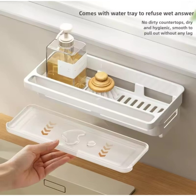Wall-Mounted Sink Caddy Organizer 3 of 4