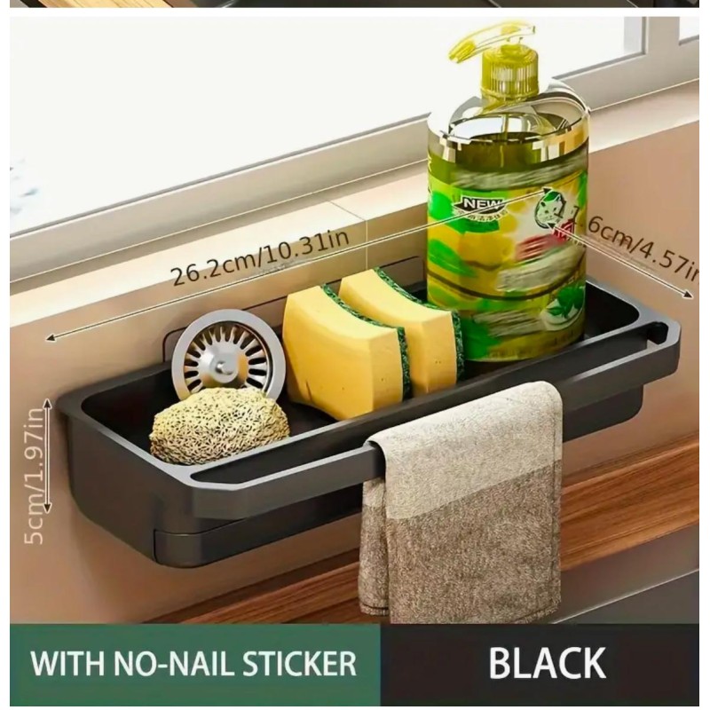 Wall-Mounted Sink Caddy Organizer 4 of 4