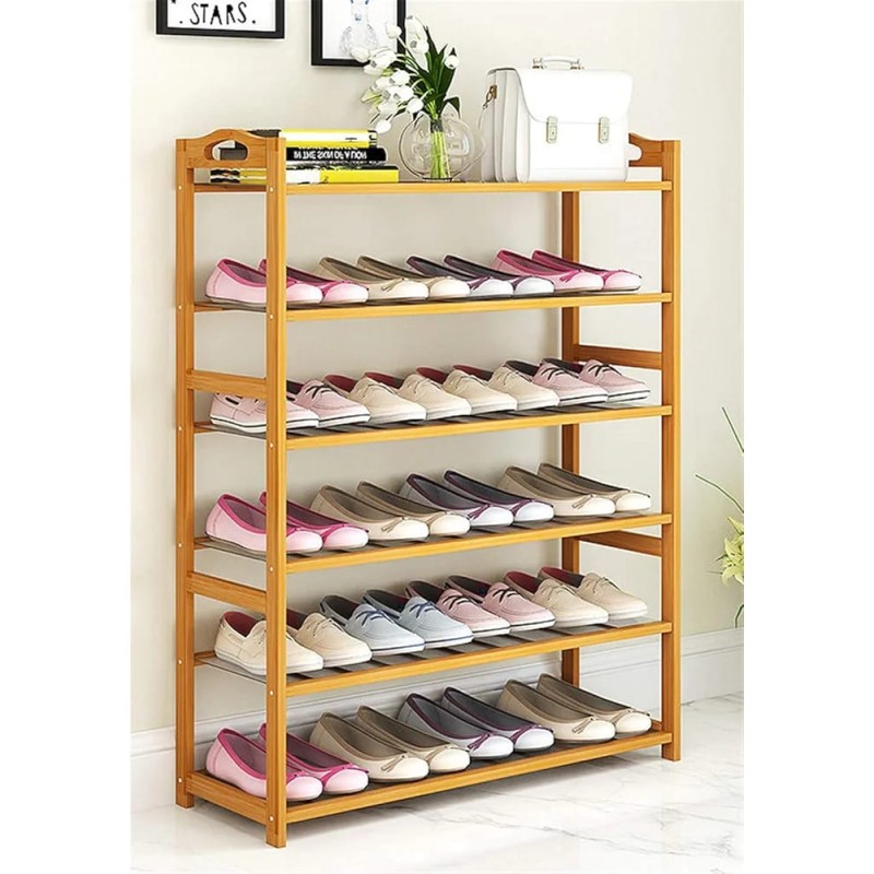6-Layer Bamboo Shoe Rack – KSh 4,600 2 of 3