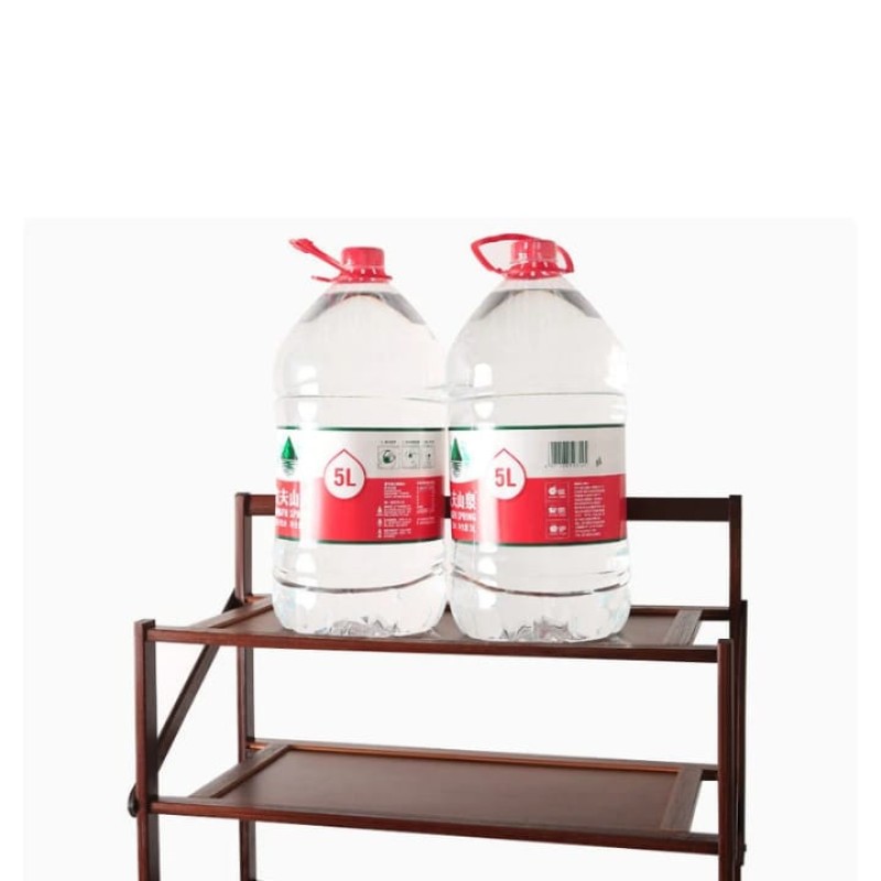 6-Tier Foldable Bamboo Shoe Rack 4 of 7