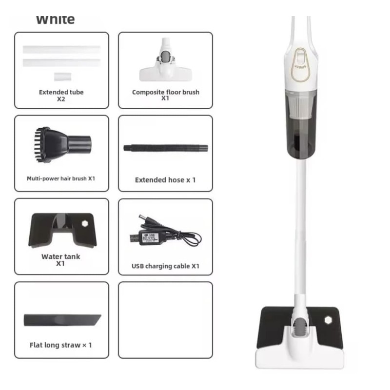 4-in-1 Cordless Rechargeable Handheld Vacuum Cleaner 3 of 8
