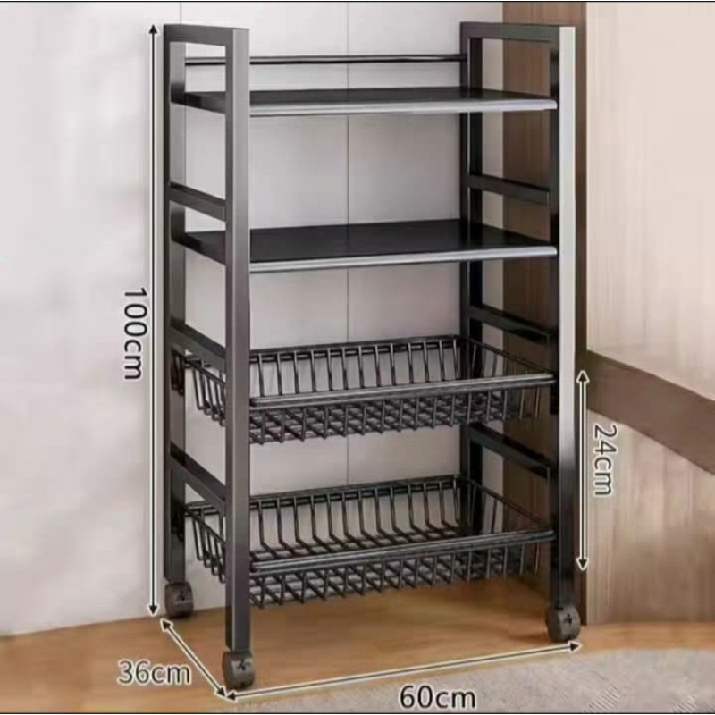Multi-layer Multipurpose Storage Rack 2 of 4