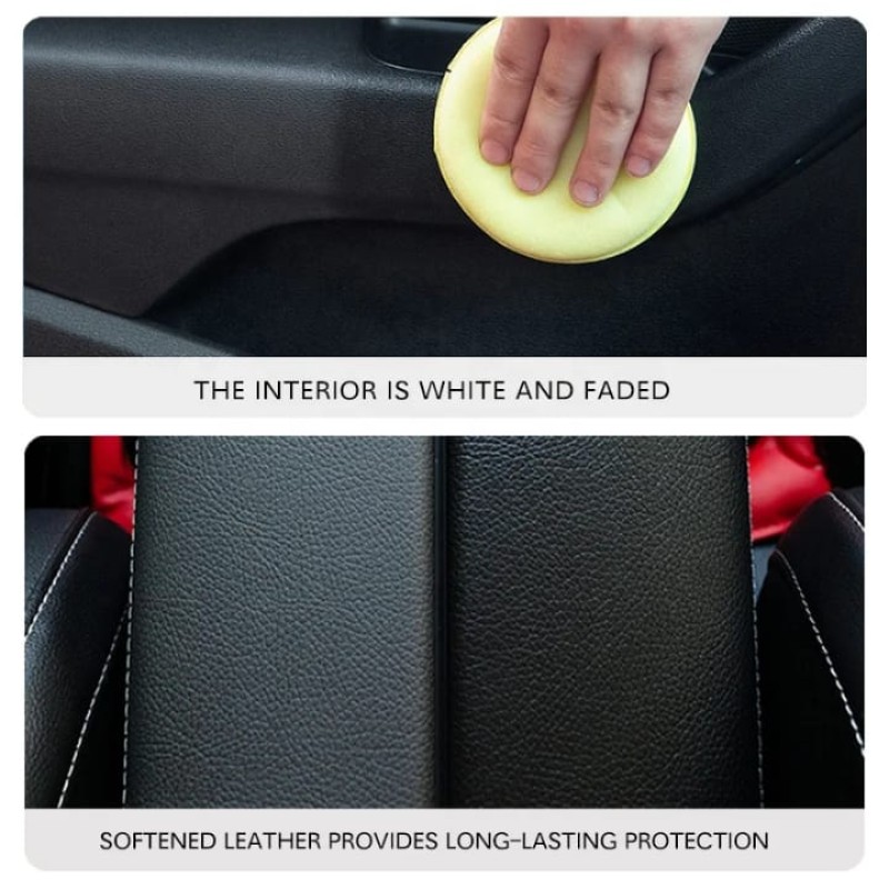 Getsun Car Interior Leather Dashboard Polish Cleaner Wax – 200ml 6 of 7