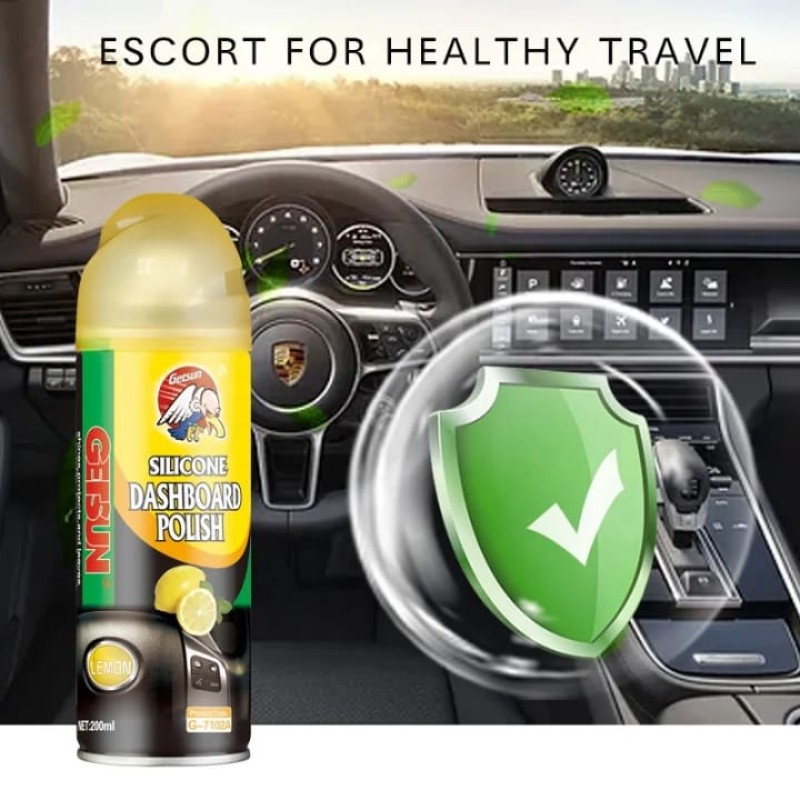 Getsun Car Interior Leather Dashboard Polish Cleaner Wax – 200ml 4 of 7
