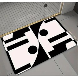 Geometric Door/Bath Mat Geometric Door/Bath Mat