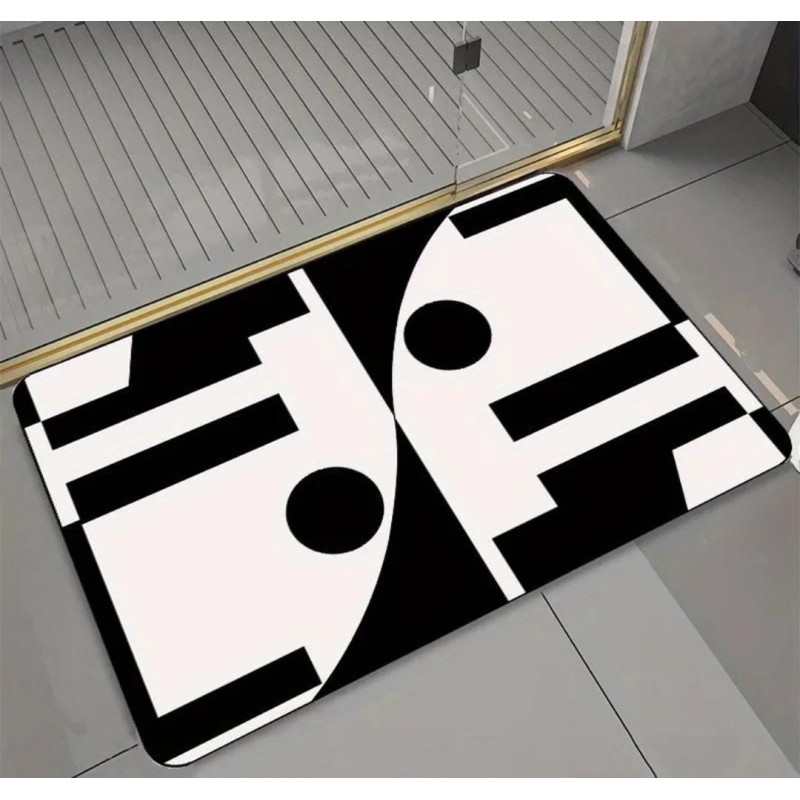 Geometric Door/Bath Mat