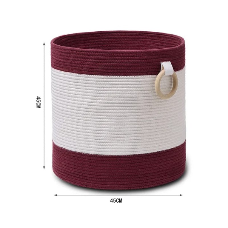 Cotton Rope Basket 7 of 7