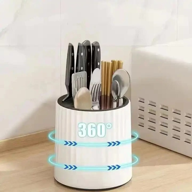 Multifunctional Rotatable Cutlery Organizer 3 of 5