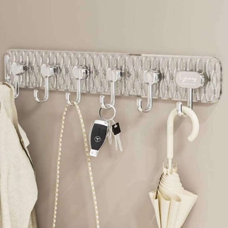 Luxury Six-Row Adhesive Hooks 2 of 3