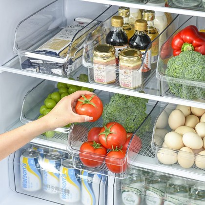 Acrylic Transparent Fridge Organizer – Set of 3 Acrylic Transparent Fridge Organizer – Set of 3