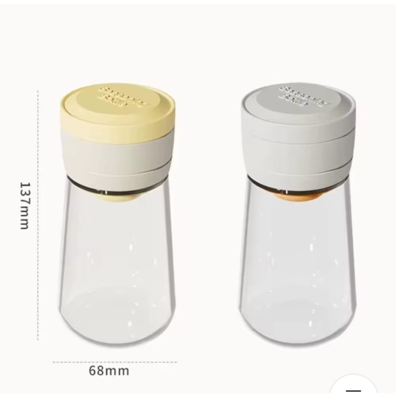 Moisture-Proof Glass Salt Shaker with Precise Measure 4 of 5