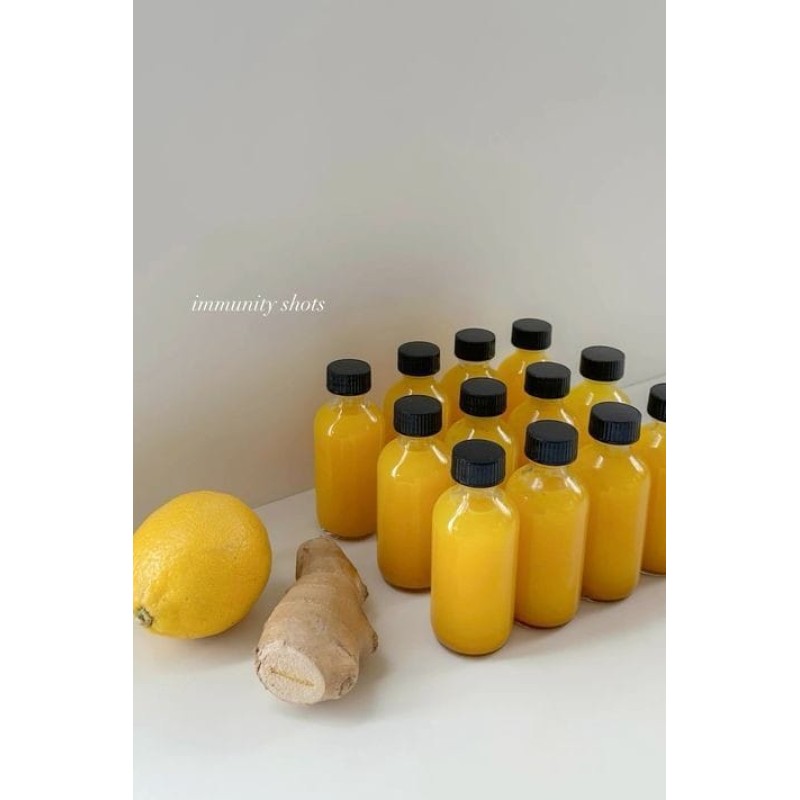 Set of 12pcs Ginger Shots Glass Bottles 2 of 3