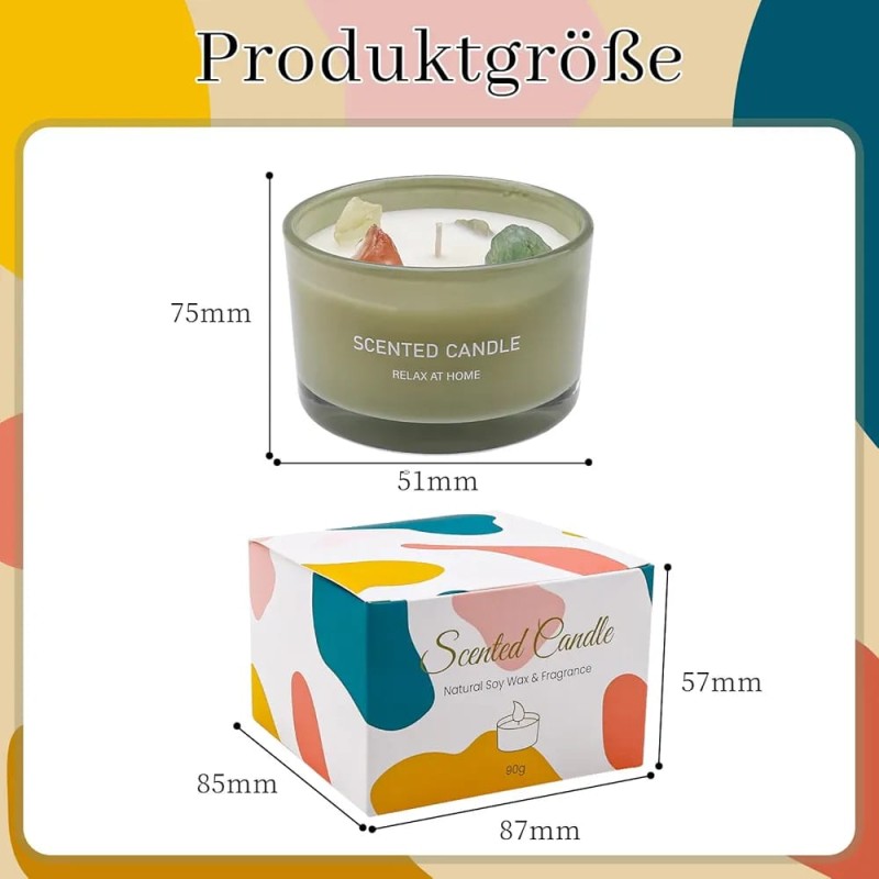 Crystal Stones Scented Candle 6 of 6