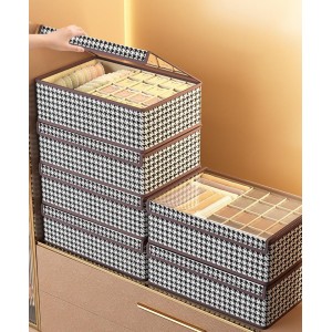 17 Grid Foldable Undergarment Organizer