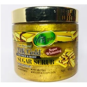 24K Gold Scrub with turmeric