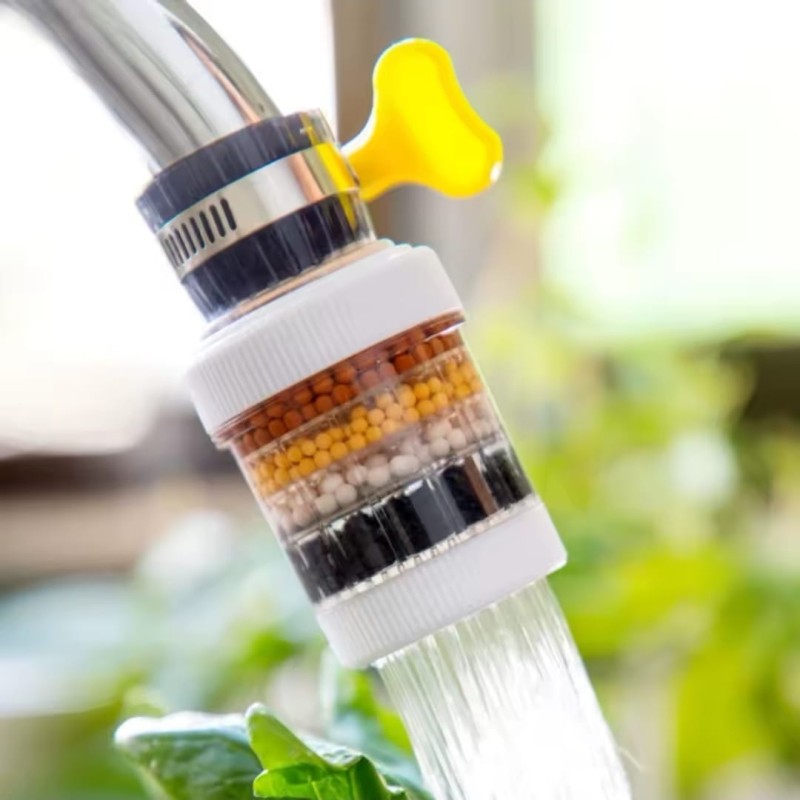 4-Layer Water Filter Tap Faucet Purifier