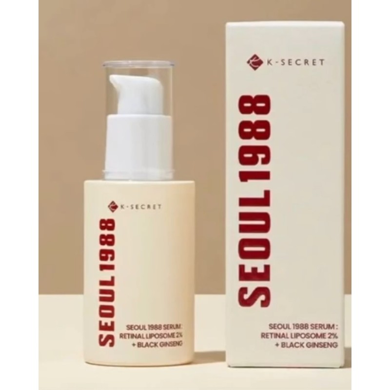Secret Seoul 1988 Serum – Retinal Liposome 2% + Black Ginseng 2 of 4