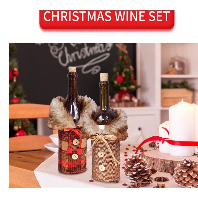 Christmas Wine Bottle Covers 2 of 6