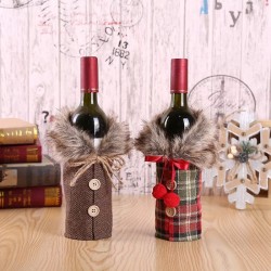 Christmas Wine Bottle Covers Christmas Wine Bottle Covers