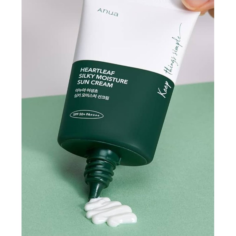 Anua Heartleaf Silky Moisture Sun Cream 3 of 3