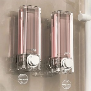 Wall mounted soap dispenser