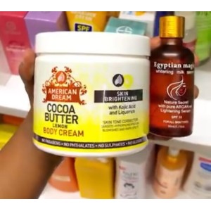 American Dream American Dream Body Cream + Pure Egyptian Serum Glow Combo