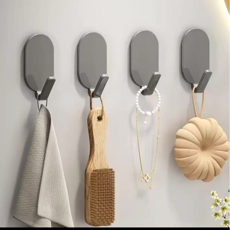 5-Piece Strong Self-Adhesive Wall Hooks