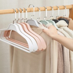 10pcs Thickened Wide Clothes Hangers 10pcs Thickened Wide Clothes Hangers