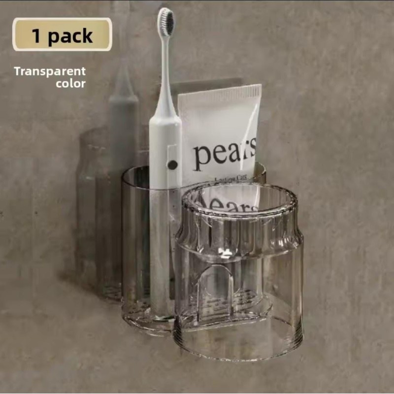 Acrylic Toothbrush Holder with Gargle Cup 4 of 5