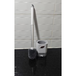 Wall-Mounted Toilet Brush Cleaner