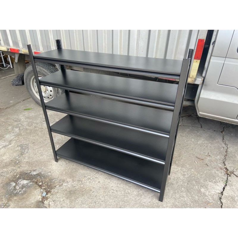 Space-Saving 5-Layer Full Metallic Shoe Rack 4 of 6