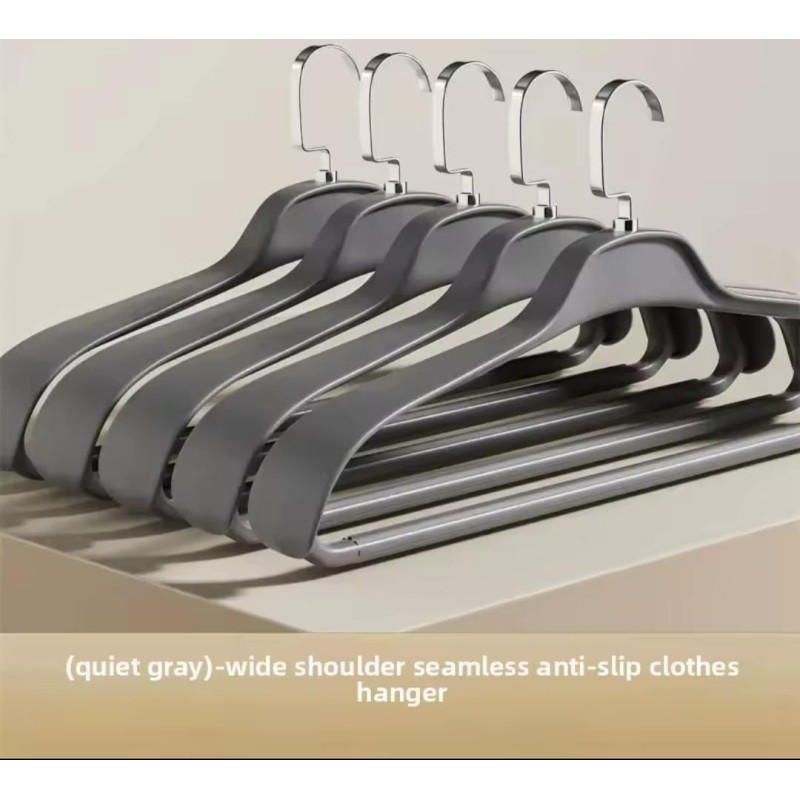 10pcs Thickened Wide Clothes Hangers 3 of 4