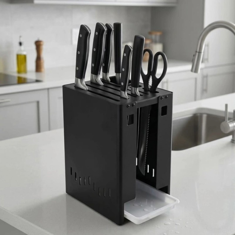 Multifunctional Kitchen Knife Block Organizer 4 of 4