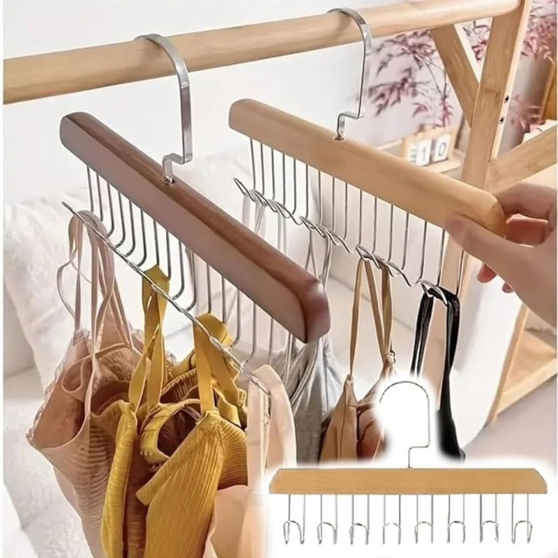 360° Rotating Tie, Belt & Scarf Organizer Hanger 2 of 3