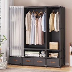 Elegant Heavy Duty Metallic Wardrobe Elegant Heavy Duty Metallic Wardrobe